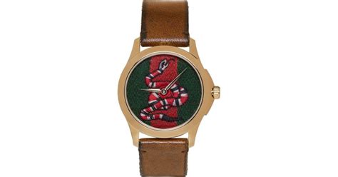 gucci watch mens bee|gucci timeless snake watch.